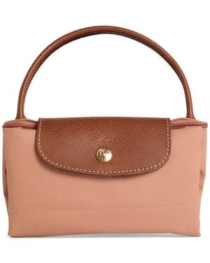 Longchamp 'le pliage original' S Bolsa en poliamida de té rosa - Marrón