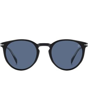 David Beckham Sonnenbrille Db 1139/S 807 Ku Schwarz/Blau Herren