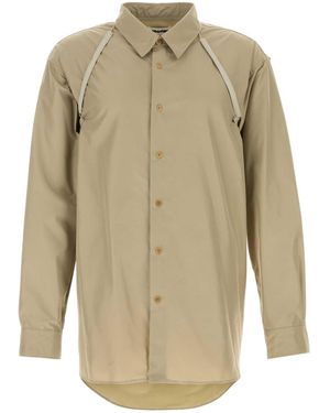 Magliano Khaki Polyester Latest Nomad Shirt - Natural