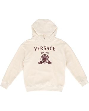 Versace Sweatshirt Felpa + St. Varsity - Wit