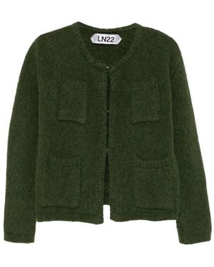 LN22 Front Fastening Jacket - Green
