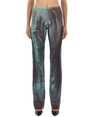 Jean Paul Gaultier Water" Mesh Pants - Blue