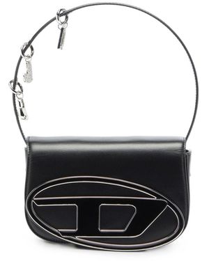 DIESEL 1Dr Oval D Schultertasche - Schwarz