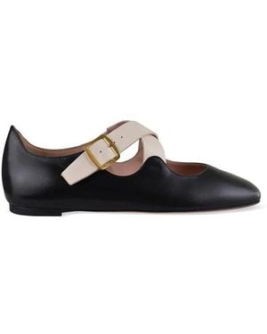 Bally Rina Flats - Black