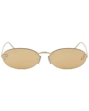 Fendi Fe4075 Us Sonnenbrille - Natur