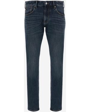 Emporio Armani Stretch Cotton Jeans - Blue