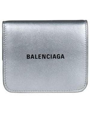 Balenciaga Wallet Cash Mini - White