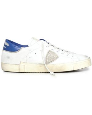 Philippe Model Prsx Bas Homme - Blanc