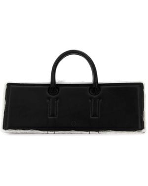 Dentro Leather Otto Handbag - Black