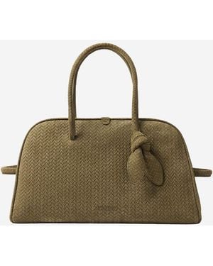 Jacquemus Small Bowling Bag - Green
