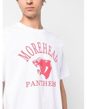 WILD DONKEY Wilde Esel -T -Shirt -Panthers - Rot