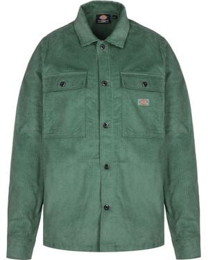Dickies Higginson Shirt Ls - Grün