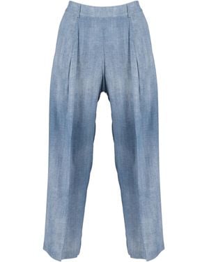 Ermanno Scervino Pantalone Fluido Marocain - Blue
