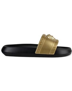 Versace Medusa Slides - Black