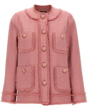 Dolce & Gabbana 'rachel' Blazer - Roze