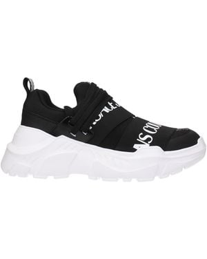 Versace Jeans Couture Sneakers Couture Uomo Tessuto Nero - Black