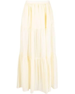 Manebí Recife Silk Cotton Voile Rock - Natur