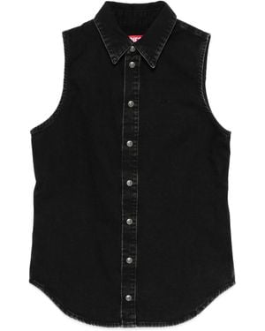 DIESEL De-Eazy-Sl Camicia - Black