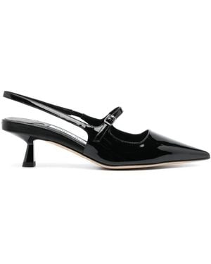 Jimmy Choo "didi 45" Slingbacks - Schwarz