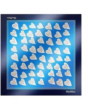 Max Mara Foulard - Blau
