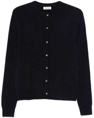Soft Goat Strickjacke aus weichem Ziegenkaschmir - Blau