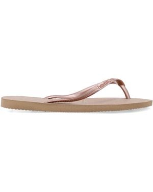 Havaianas Zapatos planos rosa - Blanco