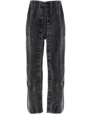 Y. Project baggy Jeans Met Verwijderbare Panelen - Zwart