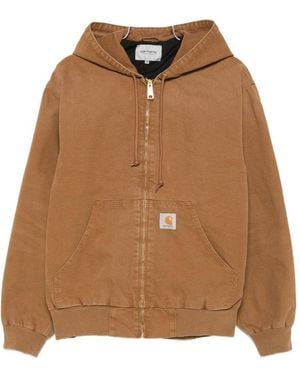 Carhartt Cotton Hooded Jacket - Brown