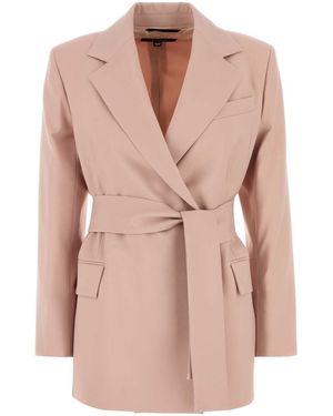 Weekend Powder Wool Teso Blazer - Pink
