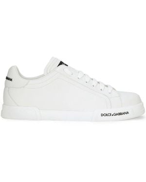 Dolce & Gabbana Low-Top Sneakers - Wit