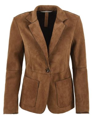 The Jackie Leathers Coats - Brown