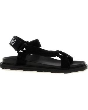 Moschino 'sportliche' Sandalen - Schwarz