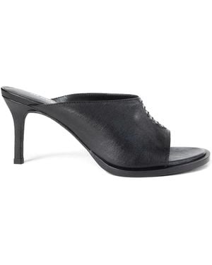 Ann Demeulemeester Siti Mid Heeled Sandals - Black