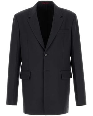 Gucci Graphite Twill Blazer - Black