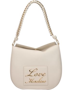 Love Moschino Sacs Sacs Femmes Polyuréthane Beige / Ivory - Neutre