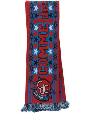 Comme des Garçons Acrylic Scarf - Red