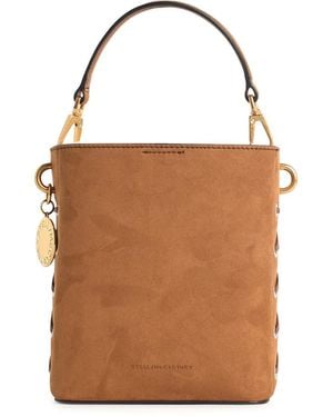 Stella McCartney Stella Mc Cartney 'Soft' Eco Alter Mat Beige Crossbody Tasche - Braun