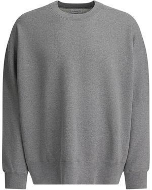 Beams Plus "golightly" Sweatshirt Met Ronde Hals - Grijs