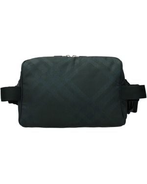 Burberry Zaini E Marsupi Uomo Nylon Verde/Vite - Green