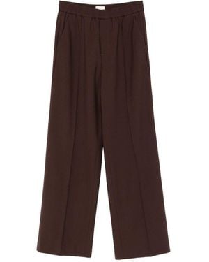 Closed Wimona Wool Blend Pants - Brown