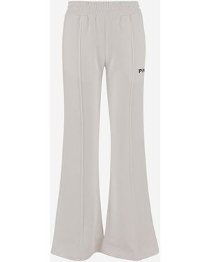 Pinko Baumwoll -Logohose - Weiß
