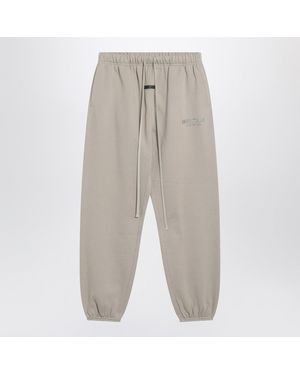 Fear Of God Greige Cotton-Blend Joggers - Grey