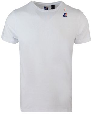 K-Way T -Shirt Le Vrai Edouard White - Weiß