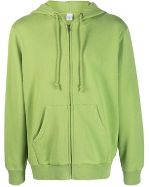 Winnie NY Classic Zip Up Hoodie - Groen