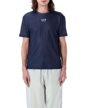 EA7 T -Shirts und Polos - Blau