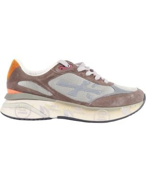 Premiata Sneakers Moerun Hellbraun - Weiß