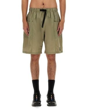 South2 West8 Nylon Bermuda Shorts - Green