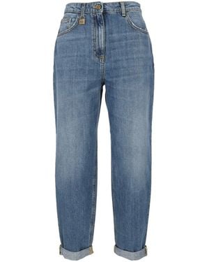 Elisabetta Franchi Pantalone Mod. Jeans - Blau