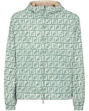 Fendi Reversible Jacke - Grün