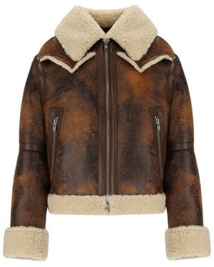 Stand Studio Lessie Jacket - Brown